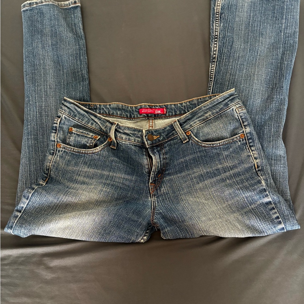 Levi's Straight Leg Blue Jeans